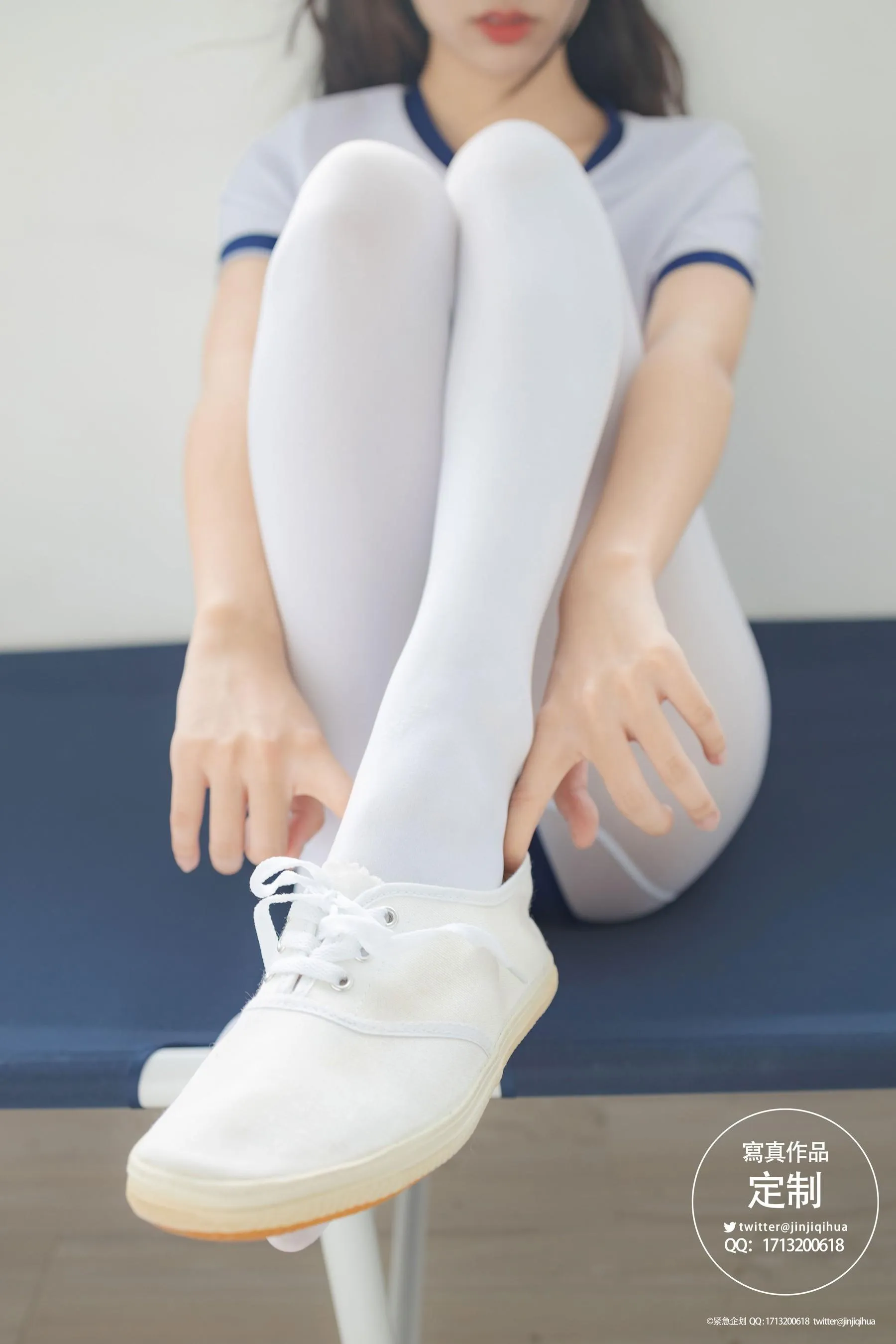 紧急企划 – NO.04 一只喵喵梓 白丝体操服 [70P]插图9